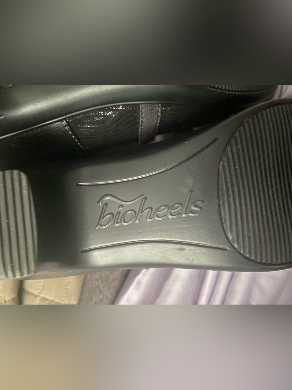 Orthofeet Bioheels black Maryjane (Ella) low heels .. size 8.5 B-medium - Picture 4 of 15